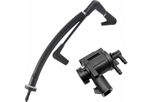 LCAPT 7L1Z-9H465-B 4WD Vacuum Solenoid Valve and FL3Z-3A788-B Check Valve Vacuum Hose Replacement for Ford F150 2015-2020, Ex