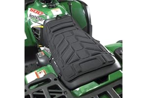 North East Harbor ASP01-B Seat Cover (ATV Comfortable Protector Cushion Pad Soft Water Resistant Cover Foam), Black