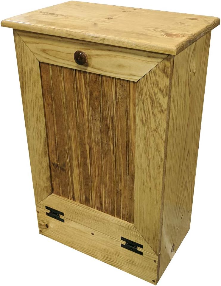 Wooden Trash/Recycle Bin Holder 