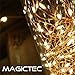 Magictec Solar String Lights, 100 LEDs Starry String Lights, Copper Wire Solar Lights Ambiance Lighting for Outdoor, Gardens, Homes, Dancing, Christmas Party 2 Pack