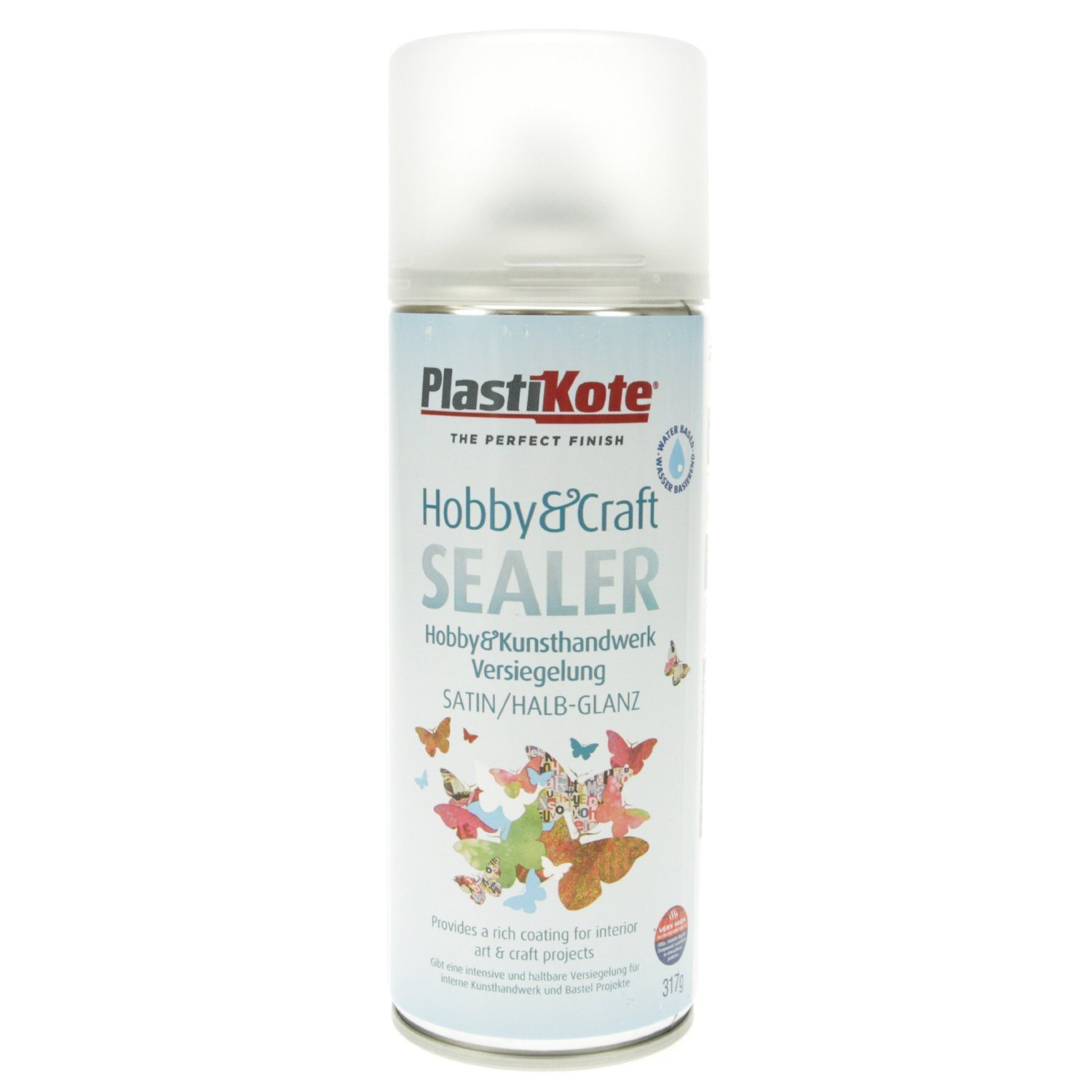 PlastiKote 414002 Functional Hobby & Craft Sealer satin gloss 400 ml