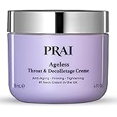 PRAI Neck Creme for Tightening & Firming Beauty | Neck Firming Cream That Boosts Elasticity | Cruelty & Paraben-Free Vegan Neck Tightening Cream | Neck and Chest Firming Cream With Hyaluronic Acid