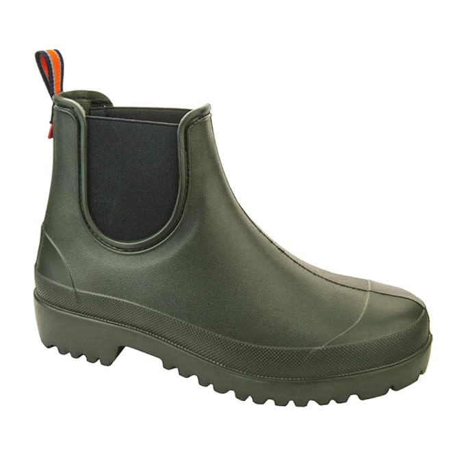 LEMIGO Herren Kurze Eva Gummistiefel Gummistiefeletten Chuck