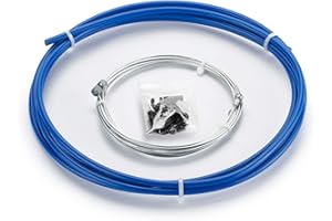 Chooee Bike Brake Cable & Housing,Bicycle Brake Cable for Road Bike MTB Mountain Bike（Black/White/red/Blue/Green/Orange）