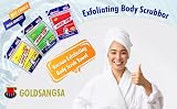 HMI Goldsangsa Korean Exfoliating Towel Mitts 4pcs Green Body Scrub view 7