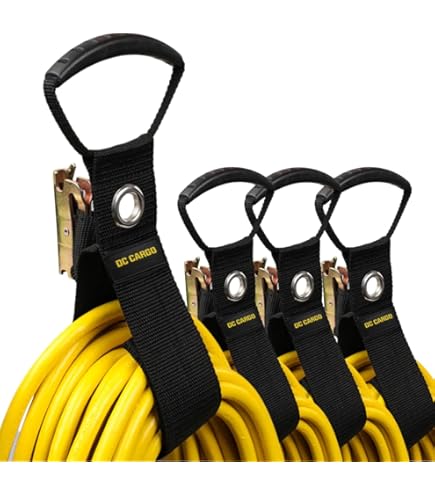 Vaguelly 10 Piezas Anillos Amarre E-Track - Ganchos De Ancla Para Remolques, Furgonetas Y Autocaravanas, Acero Resistente