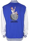 Minamo SMASHING Nigel Thornberry Wrecking Ball Varsity Jacket