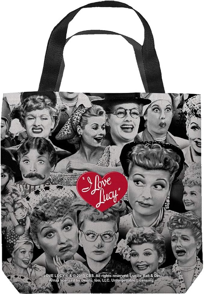 i love lucy tote bag