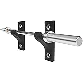 Luwint Wall Mounted Horizontal Barbell Holder, 1 Bar/2 Bars Storage Rack