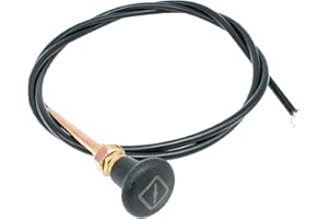 Bopurtotly 290-610 Choke Cable Compatible with Bad Boy ZT, CZT, Outlaw, MZ Magnum Replace OEM 054-8017-00；054801700