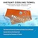Balhvit Cooling Towel, Cool Towel for Instant Cooling Relief, Chilling Neck Wrap, Ice Cold Scarf For Men Women, 40x12'', Microfiber Bandana - Evaporative Chilly Towel For Yoga Golf Travel Beach