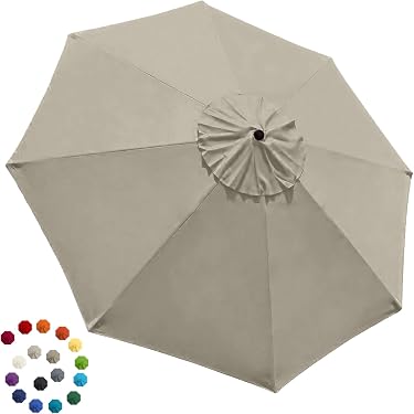 costco big patio umbrella Mirador 11.4' Cantilever Umbrella with Rolling Base