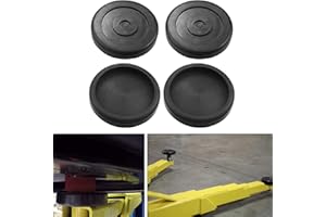 Bolaxin Round Rubber Arm Pads for BENDPAK DANNMAR Lift Set of 4 HD Slip on # 5715017
