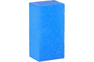 Tools4Boards Soft Gummy Rubber Abrasive Stone, Blue,50x25x20mm