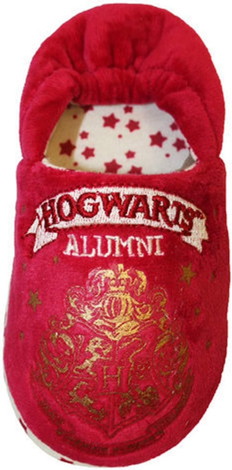 Girls Womens Harry Potter Hogwarts Magic Wizard Gryffindor Slippers Shoe Toddler Children UK 8-5