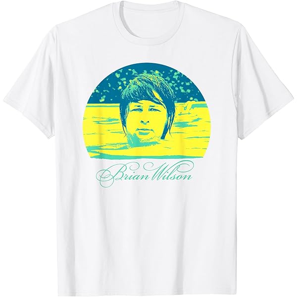 Brian Wilson SMILE '05 Tシャツ Beach Boys Smile Beach Boys Brian Wilson Surf Pet Sounds Tee T Shirt