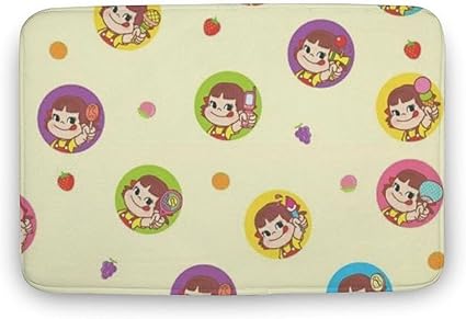Amazon ペコちゃん Panmax お風呂マット 足ふきマット 玄関マット ドアマット キッチンマット 吸水性 滑り止め付き 丸洗い おしゃれ 人気 キャラクター Panmax 玄関マット