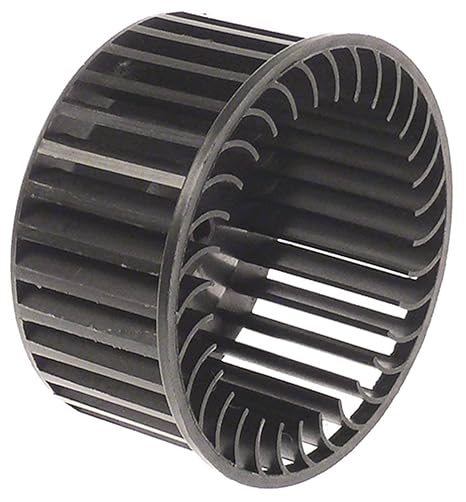 ACP Lüfterrad für Mikrowelle DEC21E2, DEC18E2, DEC14E2, DEC11E2 32 Schaufeln D1 110mm D2 6mm D3 6mm H1 51mm H2 15mm H3 50mm