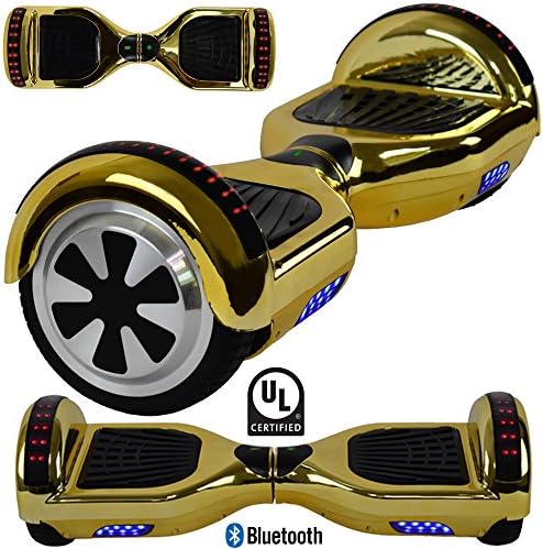 NHT Hoverboard Electric Self Balancing Scooter Hover Board with Build in Hover Board LED Running Lights Safety Certified