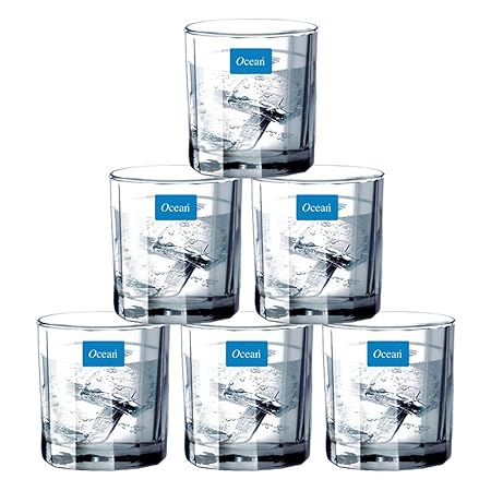 Ocean Victoria Glass Set, 6-Pieces, 325ml,Transparent