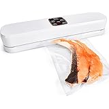 Metronic Vacuum Sealer Machine, Powerful 4-in-1 Food Vaccum Sealer Machine Set, Dry & Moist Food Preservation Modes with 10 B