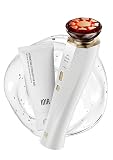 INIA 3-in-1 Red Light Therapy for Face and Neck Beauty Device for Puffiness & Skin Firming Skincare Tool (White)
