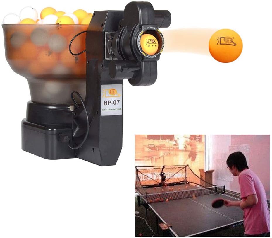 Tdogs Ping Pong Robot, Table Tennis Robots with 36 Different Spin Automatic Ball Machine for Training US Stock