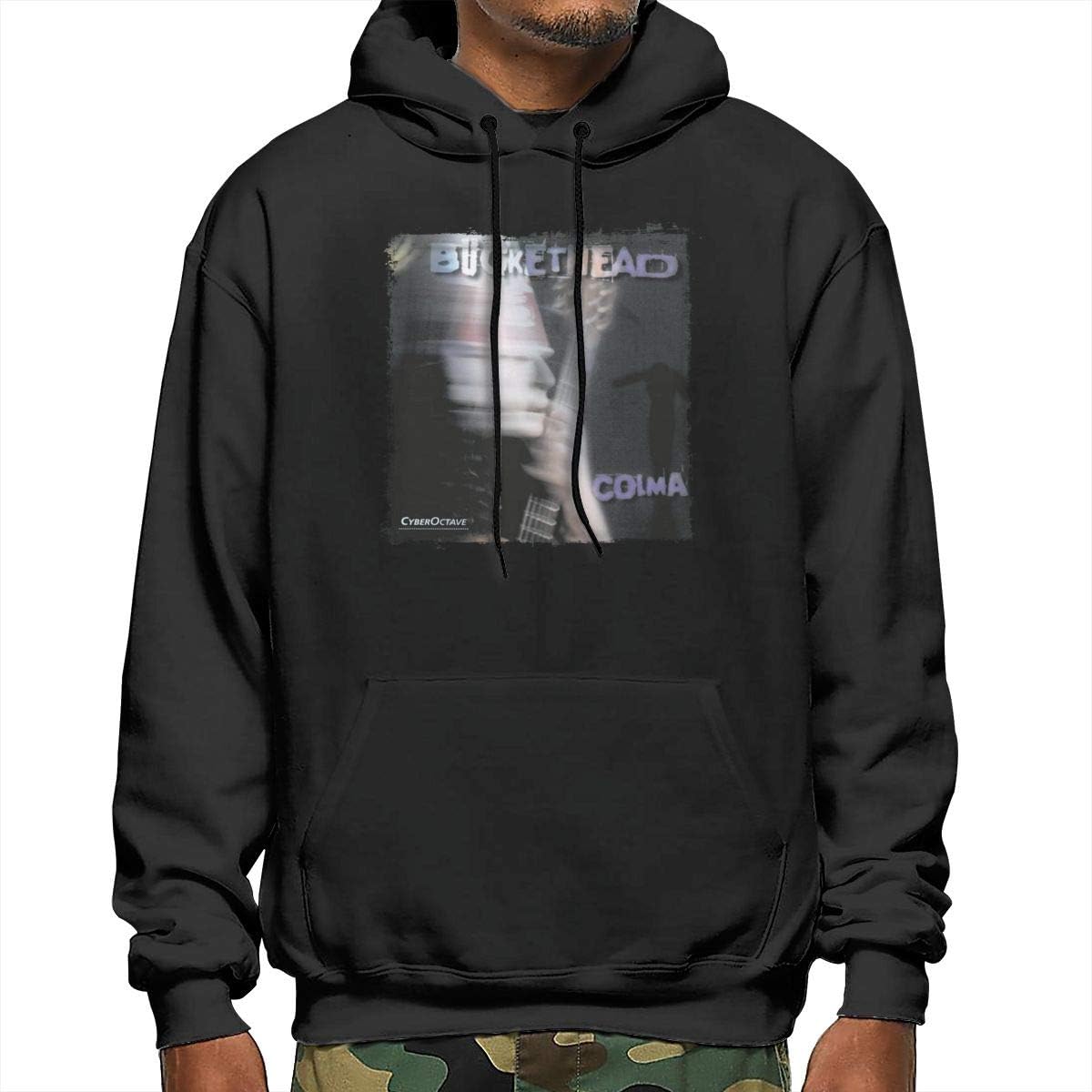 DreamDIY Men's Buckethead Colma Casual Vintage Hoodie Sweatshirt
