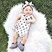 Baby Girls Kid Halter Lace Romper Backless Sunsuit Love Heart Jumpsuit Dress (6-12 Months) White