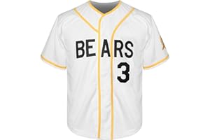 EETUG Youth Baseball Jerseys for Boys,Bad News Bears 3 Kelly Leak 1976 Chico's Bail Bonds Movie Jersey,Girl White Black S-XL