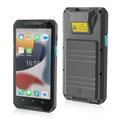 Android 8.1 Barcode Scanner JRHC Handheld Mobile Computer with 1D /2D ...