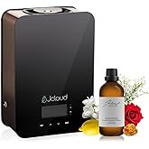 JCLOUD Smart Scent Air Machine for Home with Royal Serenity Inspired by Luxury Hotel Essential Oils 100ML, HVAC Scent Diffuser Cover Up to 2000 Sq. Ft with Cold Air Technology for Large Room