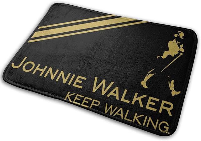 Amazon Com Fengyuqi Johnnie Walker Carpet Welcome Door Mat Outdoor Indoor Mat Room Rug Home Kitchen