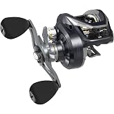 Tempo Resolute Baitcaster Reels - Ultralight Fishing Reels 6.7oz, Super Smooth 9+1 BB with 20 LBs Carbon Fiber Drag Baitcasting Reel Perfect for Trout Catfish Blackfish Grass Carp