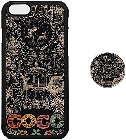 iPhone 6/6S Case and Pop Stand Socket Set, TPU Rubber Cover [Shock-Resistant] [Non-Slip] Cell Phone Skin Holder - CoCo Family Life