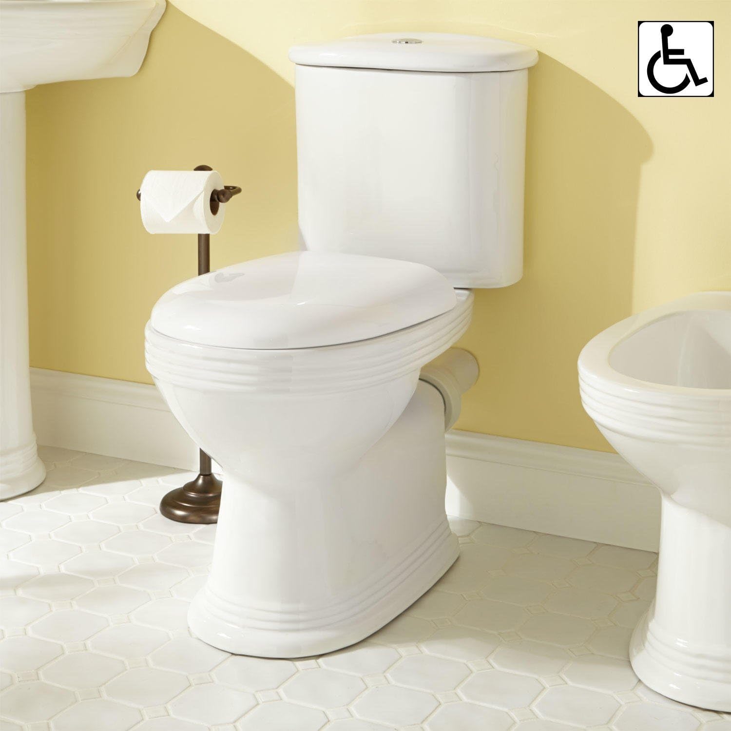 Best standard round toilet seat white