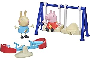 Peppa Pig Peppa's Adventures Peppa's Outside Fun Preschool Toy,with 2 Figures and 3 Accessories, Ages 3 and Up