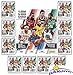 2018/19 Panini NBA Basketball Stickers Special Collectors Package with 60 Brand New MINT Stickers & 72 Page Collectors Album! Look for Stickers of Lebron, Durant, Mitchell, Curry & Many More! WOWZZER!