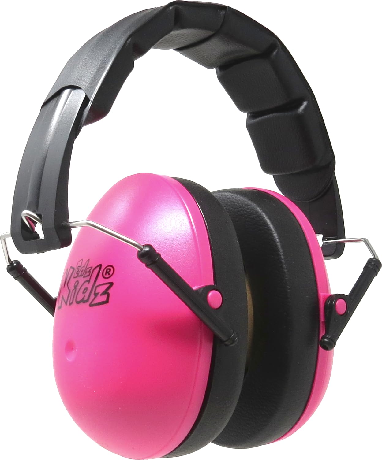Edz Kidz. Kids Ear Defenders Children Girls Boys Toddlers and Teens. Hearing Protection for Kids. Earmuffs for Autism. Great Noise Reduction. CE Certified (Pink)