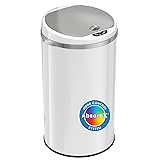 iTouchless 8 Gallon Touchless Sensor Trash Can with