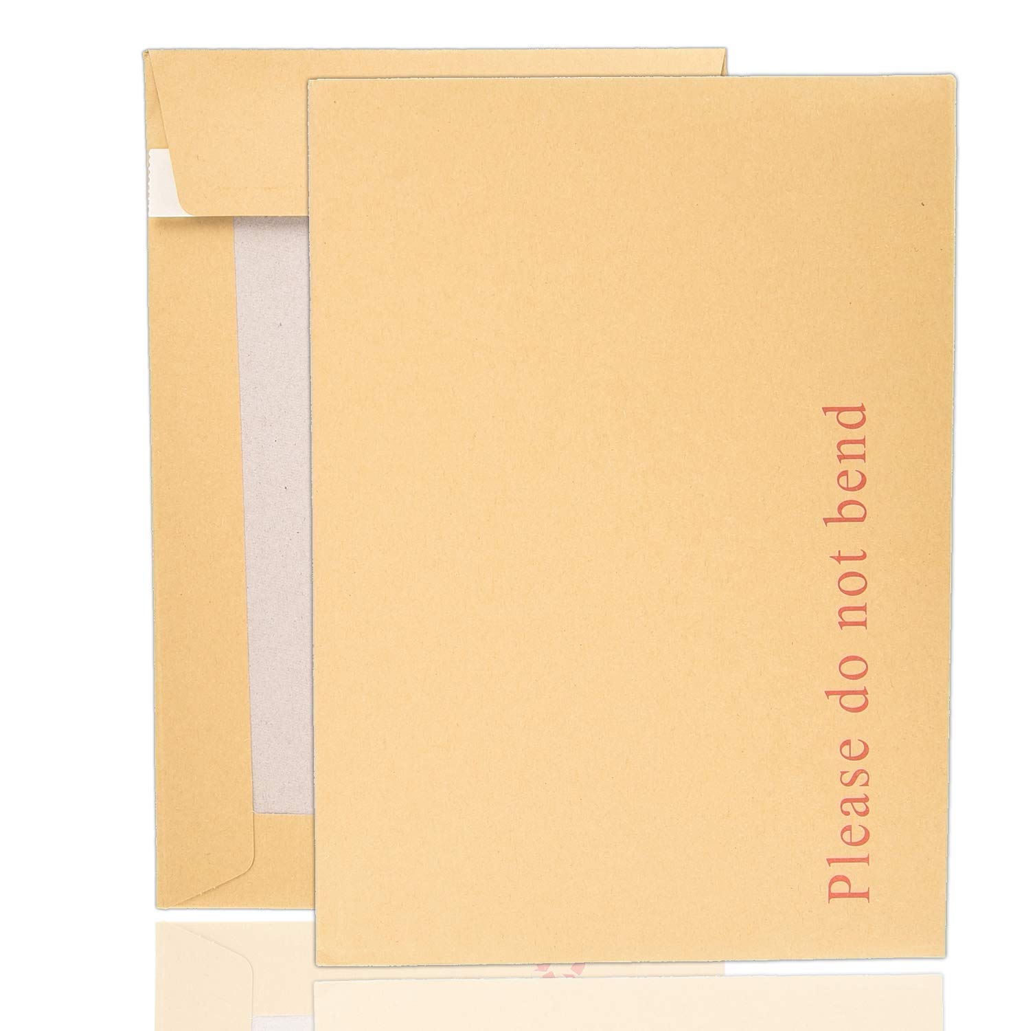 Arpan 229mm x 162mm A5 C5 Manilla Hard Board Backed Envelopes Do Not Bend (Pack of 50)