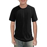 Vivitulip Boy’s Short Sleeve T-Shirts Kid’s Casual Crew Neck Soft Tee Tops