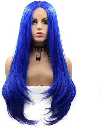 dark blue wigs