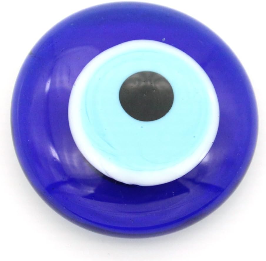 D4cm Blue Evil Eye Glass Fridge Magnet Home/Office Amulet