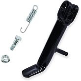 JMCHstore New Mini Bike Kickstand w/Spring for Monster Mega Moto MMB80 MMB105, Coleman RB100 105cc, Motovox MBX10, For Orxyearth Dirt Kids Mototec Mini Bike
