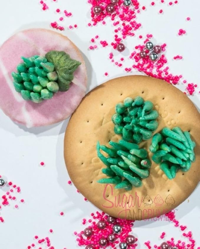 Hierba de acero inoxidable boquilla para decoración de tartas - 70 ...