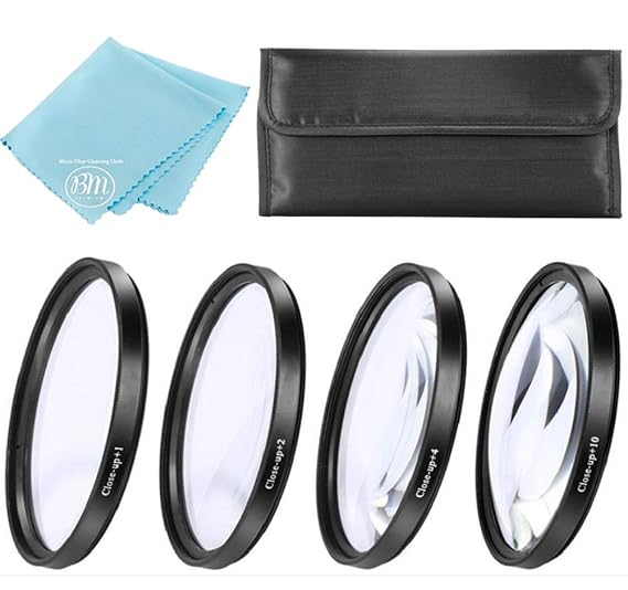 58mm CloseUp Filter Set for Canon 1855mm IS II, 55250mm