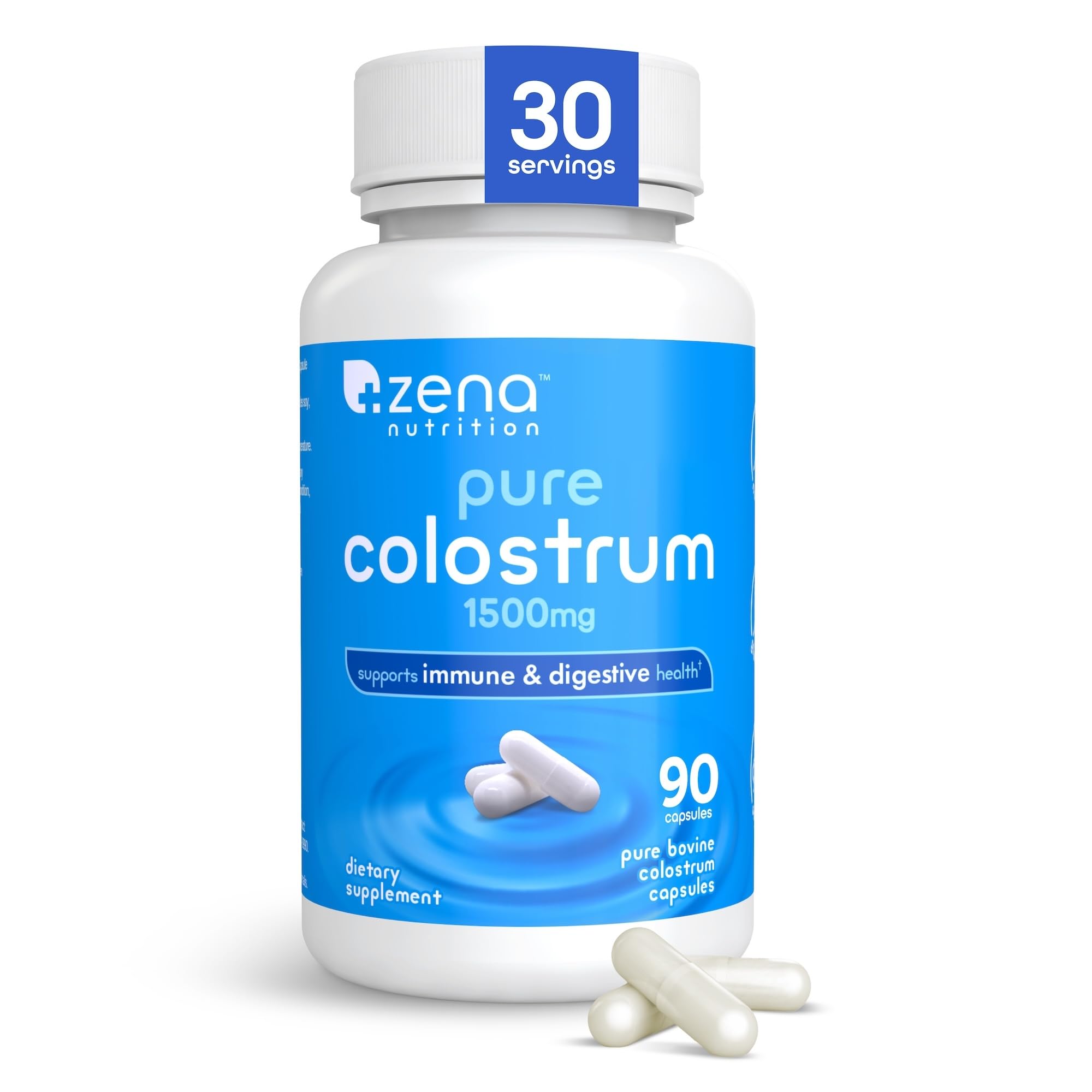 Pure Colostrum 1500 mg Capsules