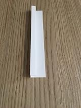 DBS White 10mm End Cap Trim for Shower Wet Wall Panels 2.4m view 4