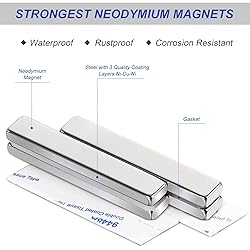 MIKEDE Strong Neodymium Bar Magnets with